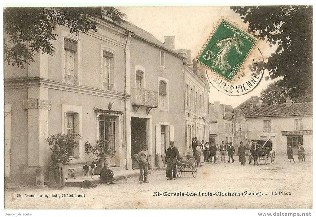 86/ ST GERVAIS LES TROIS CLOCHERS / LA PLACE - Saint Gervais Les Trois Clochers