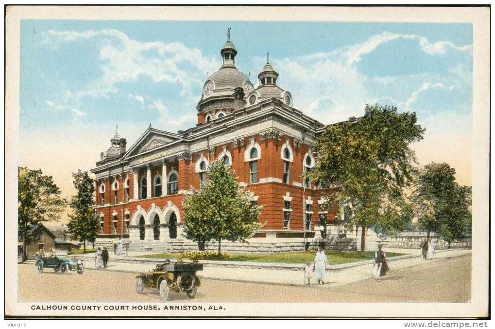 CALHOUN COUNTY Court House, ANNISTON. - Andere & Zonder Classificatie