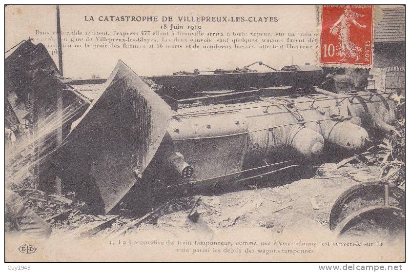 Villepreux : La Catastrophe Du 18 Juin 1910 - Villepreux