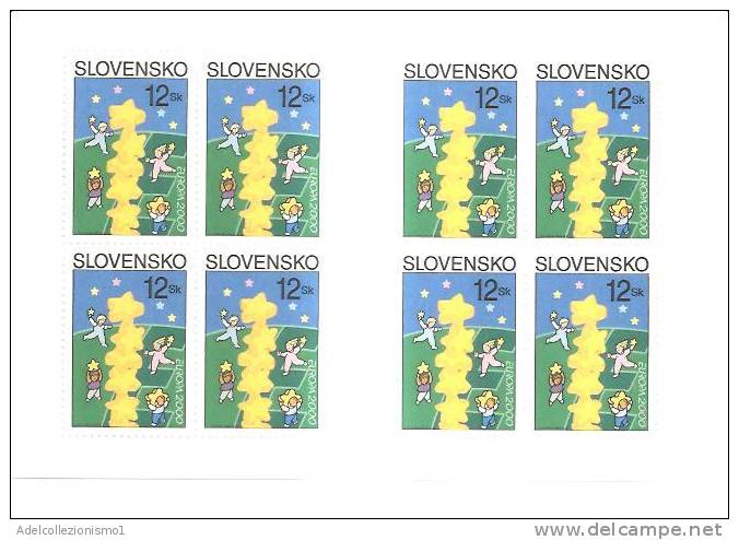 41592)minifoglio  Slovacchia Serie Europa 2000 -  Slovacchia Con 8 Valori - Altri & Non Classificati