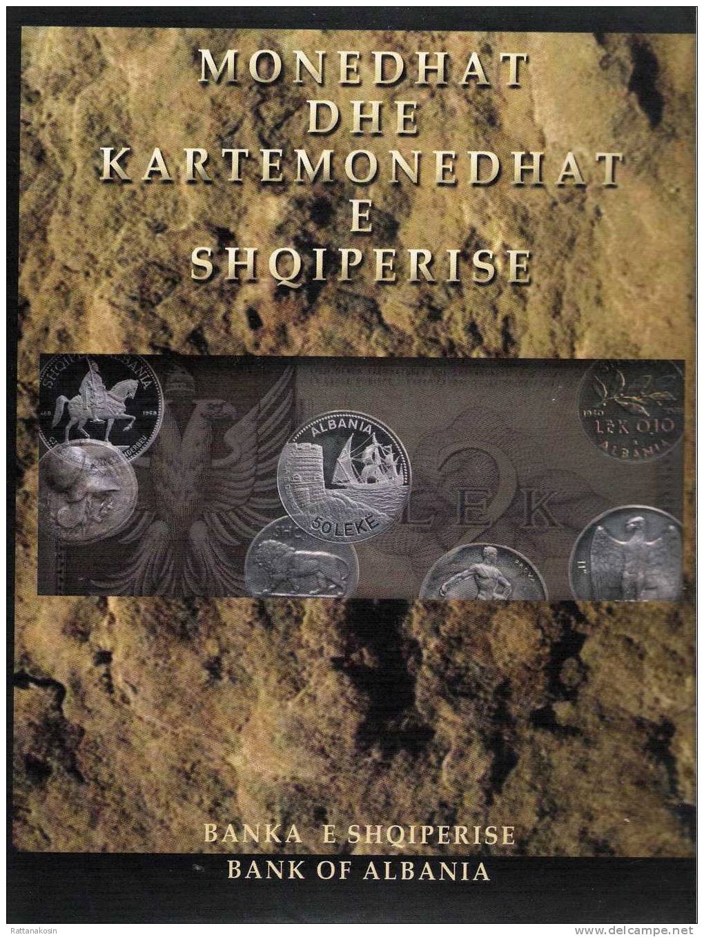ALBANIA  CATALOGUE OF THE ALBANIAN CURRENCY  431pages 2002 VERY RARE Issued By Bk Of Albania AU++/UNC. - Libri & Software