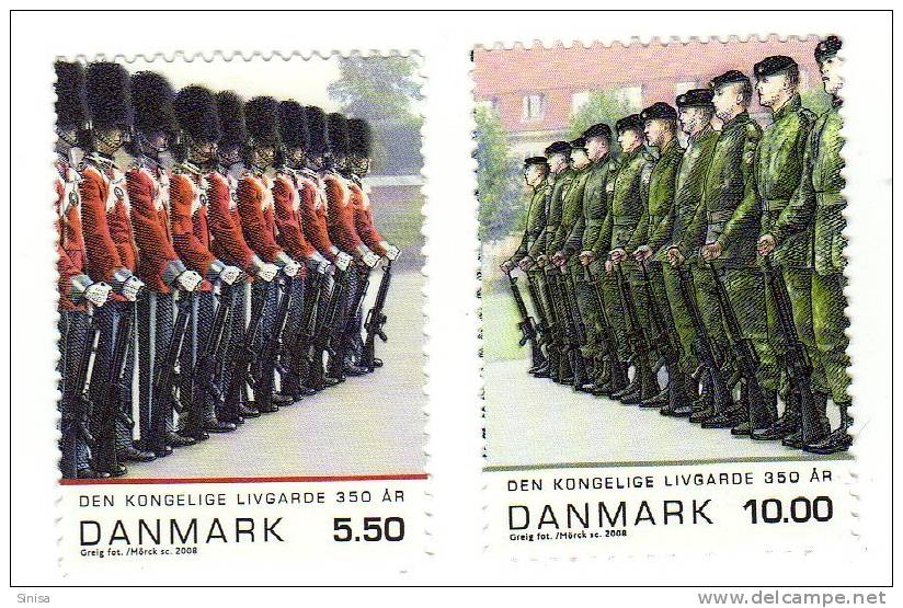 Denmark / Army / Soldiers - Unused Stamps