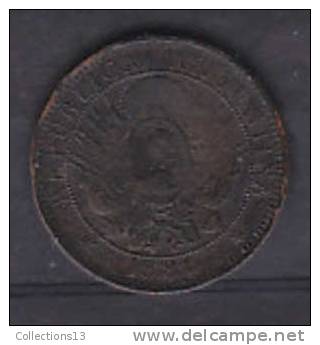 ARGENTINE - 10 Cts - 1884 TTB - Argentina