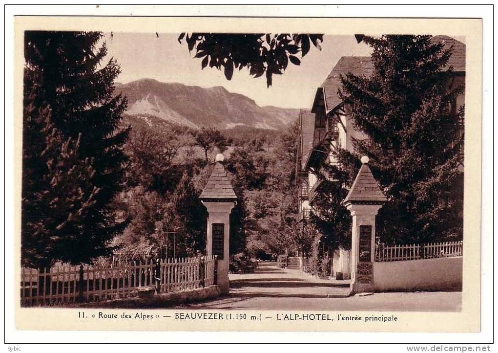 BEAUVEZER - L' Alp Hôtel , Entrée Principale - Andere & Zonder Classificatie