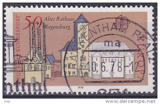 EUROPA - CEPT - Michel - 1978 - Bundespost - Nr 970 - Gest/Obl/Us - 1978