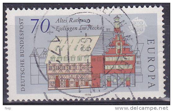 EUROPA - CEPT - Michel - 1978 - DUITSLAND - Nr 971 - Gest/Obl/Us - 1978