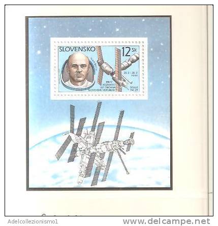 41625)minifoglio  Slovacchia Serie 1° Volo Spaziale Slovacco - Slovacchia 1999 Con Un Valore - Altri & Non Classificati