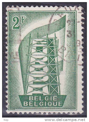 EUROPA - CEPT - Michel - 1956 - België - Nr 1043 - Gest/Obl/Us - 1956