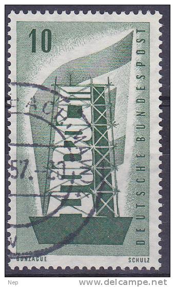 EUROPA - CEPT - Michel - 1956 - Bundespost - Nr 241 - Gest/Obl/Us - 1956