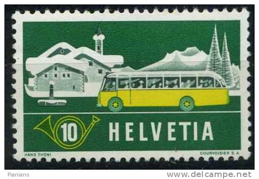 PIA - SVIZZERA - 1953 : Poste Montane - (Yv 537-38) - Unused Stamps