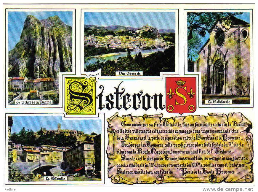 Carte Postale 04 - Sisteron Trés Beau Plan - Sisteron