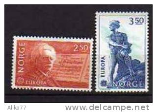 NORVEGE        Neuf **        Y. Et T.  N° 841/842        Cote: 4,50 Euros - Neufs