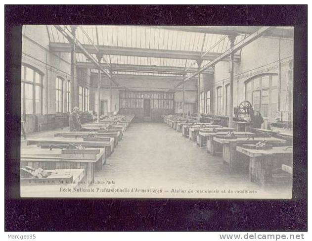 Armentières école Nationale Professionnelle édit.tourte & Petitin Atelier De Menuiserie & De Modèlerie - Armentieres