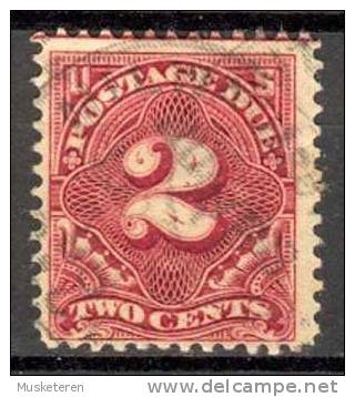 United States Postage Due 1895 Mi. 23   2 C Numbers Ziffern Chiffre - Franqueo