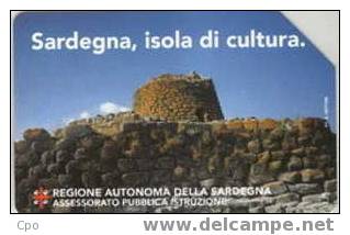 # ITALY 237 Sardegna,Isola Di Cultura (30.06.94) 5000   Tres Bon Etat - Other & Unclassified