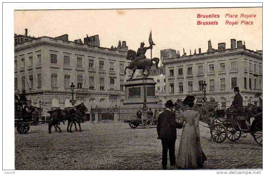 Bruxelles Place Royale - Prachtstraßen, Boulevards