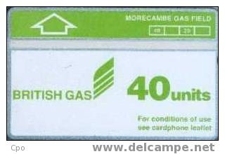 # UK_OTHERS OFFSHORE-BritishGas-R1B Morecambe Gas Field 40 Landis&gyr 01.91  Tres Bon Etat - Boorplatformen