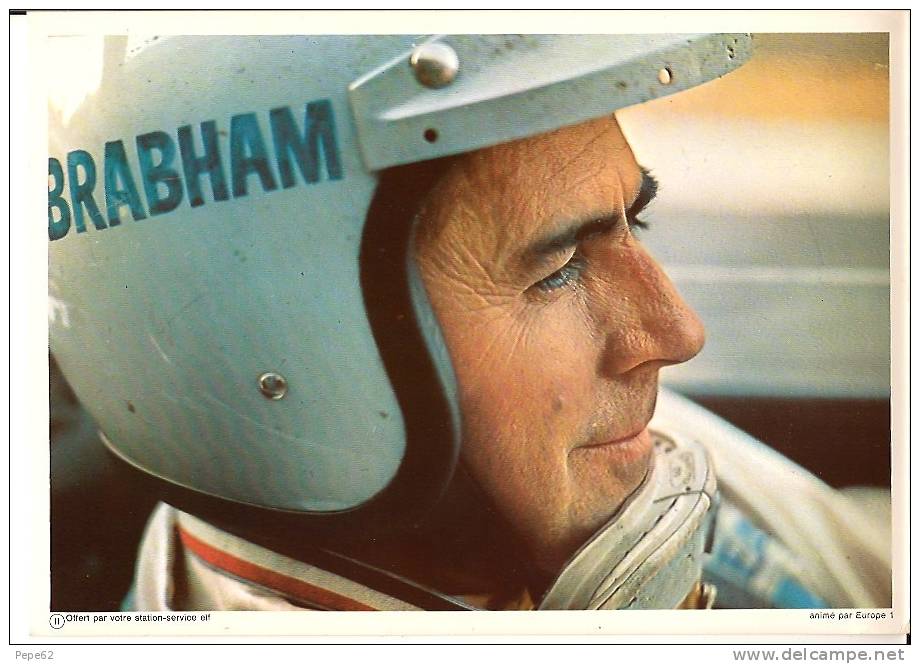 Jack Brabham-pilote -collection Elf-format 21x30 - Automobile - F1