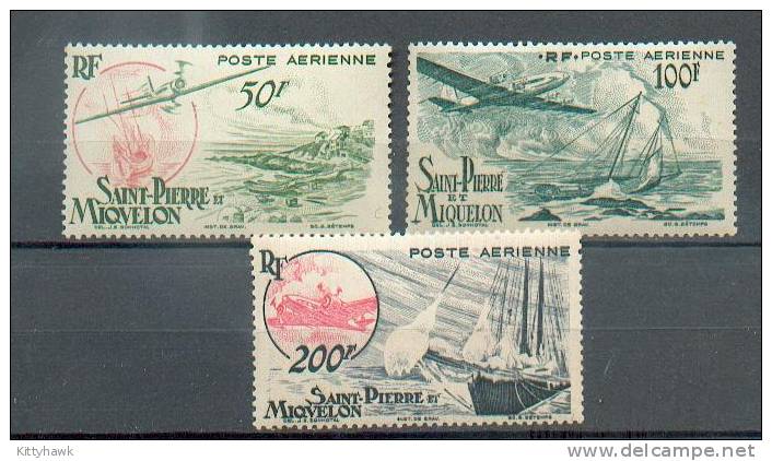 SPM 229 - YT PA 18 à 20 * - Unused Stamps