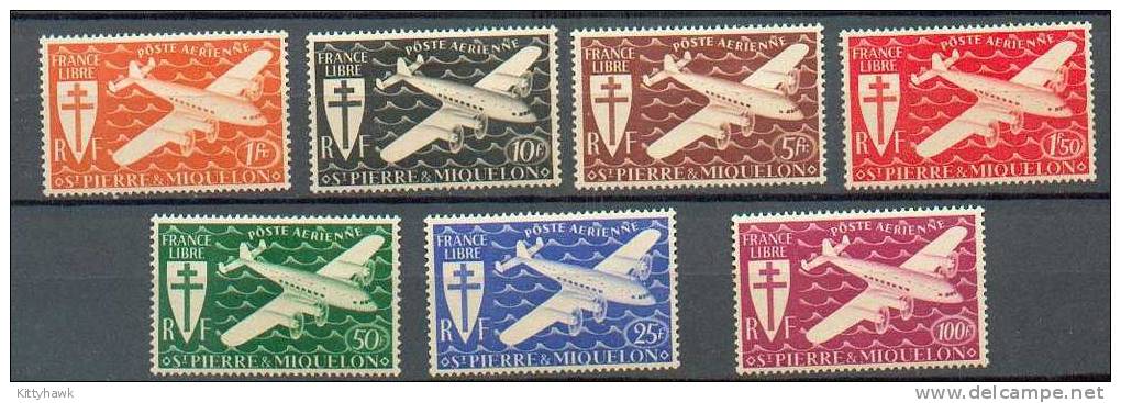 SPM 230 - YT PA 4 à 10 * - Unused Stamps