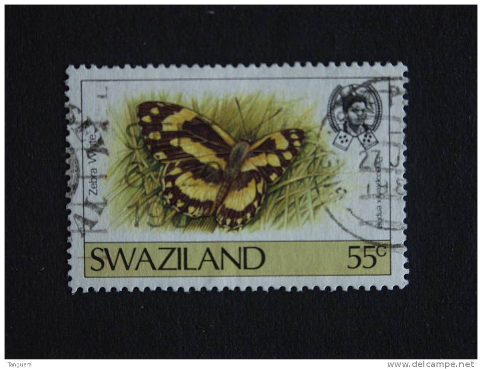 Swaziland 1987 Vlinder Papillons Yv 520 O - Papillons