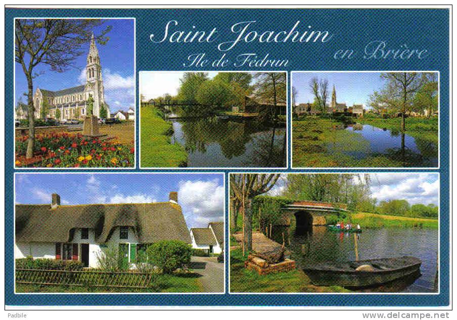 Carte Postale 44. Saint-joachim   île De Fédrun En Brière Trés Beau Plan - Saint-Joachim