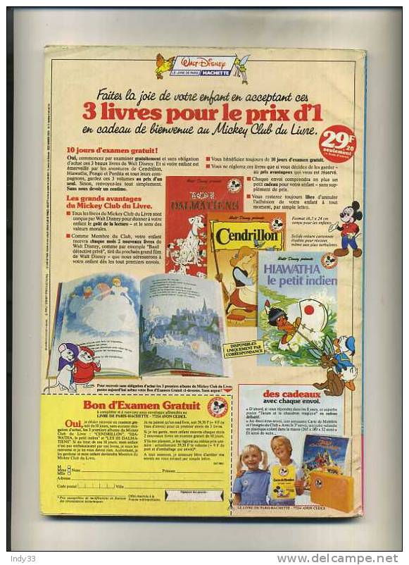 - PICSOU MAGAZINE N° 176 . 1986 - Picsou Magazine