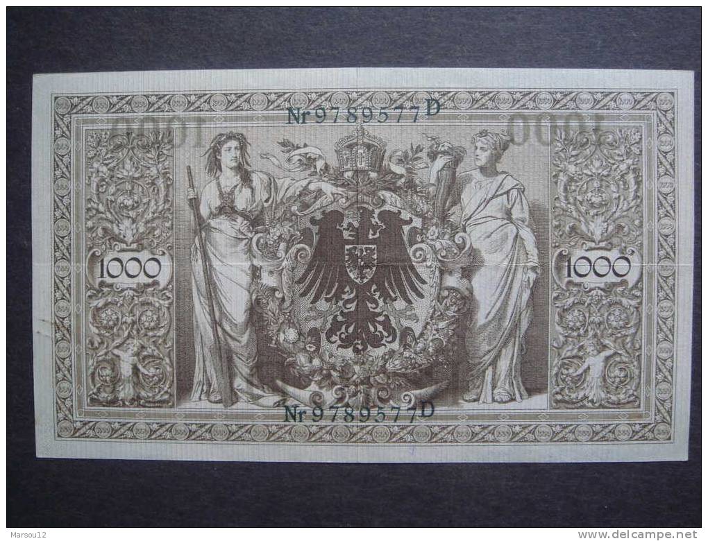 ALLEMAGNE  1000 Marks 1910 - 1.000 Mark
