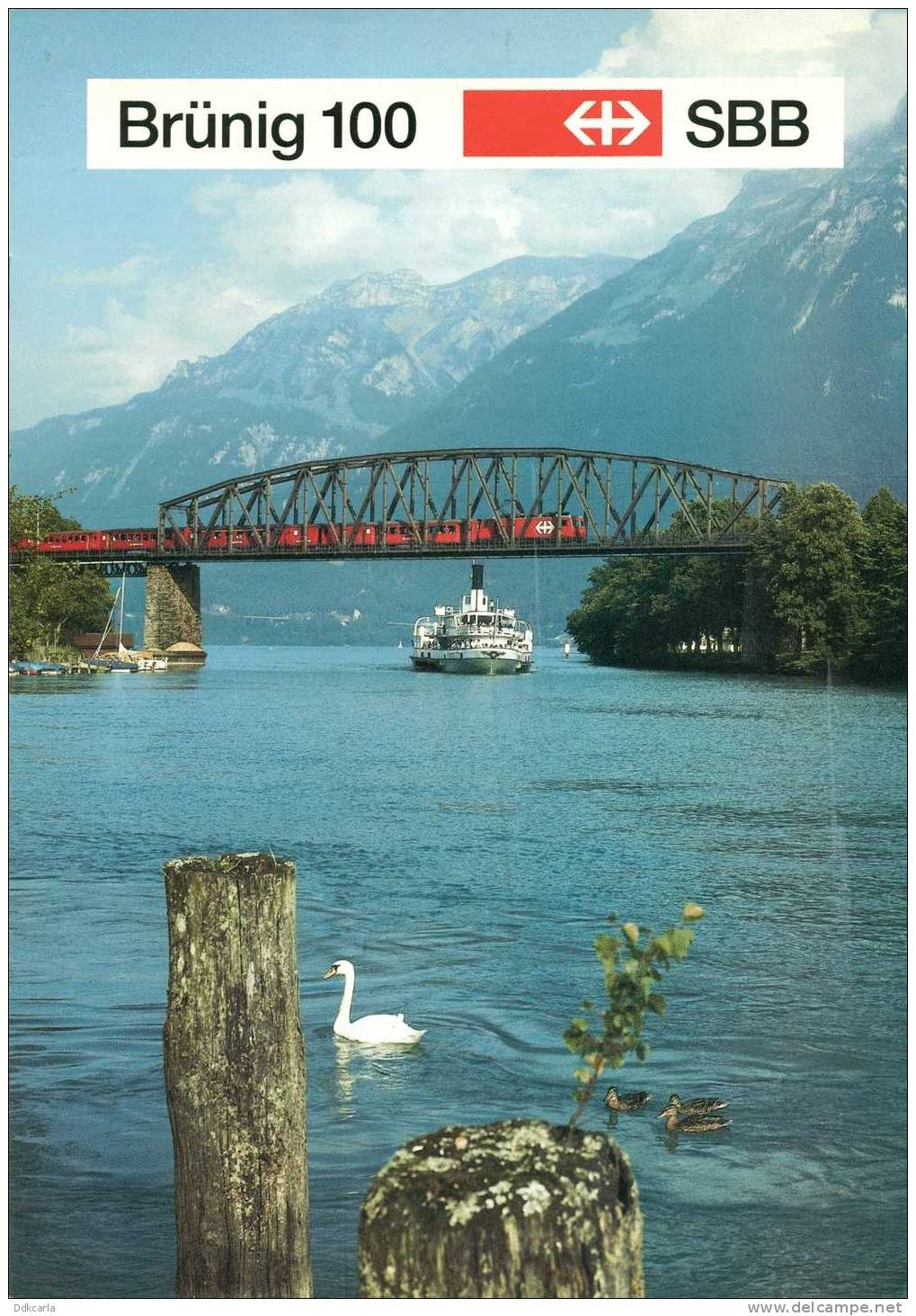 Brünig 100 - SBB - Brünigbahn ! - Auto En Transport