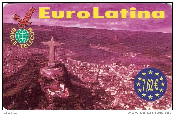 Eurolatina Prepaid 7.62 Euro,used - Other & Unclassified