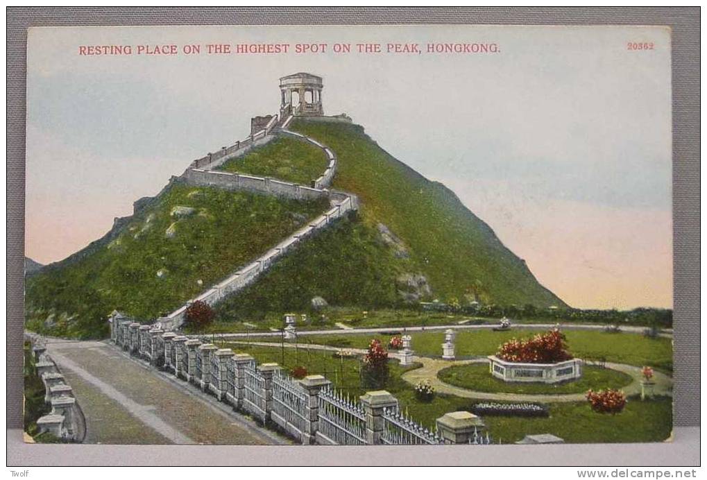 Hongkong - Resting Place On The Highest Spot On The Peak -  20362 - Published By Lau Ping Kee,Hongkong - Chine (Hong Kong)