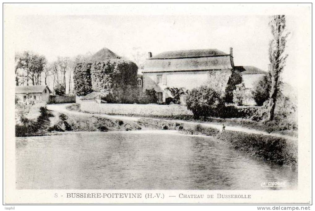 Bussière Poitevine (H. V.) Château De Busserolle - Bussiere Poitevine