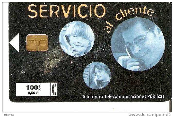 P-407 TARJETA TELEFONICA DE ESPAÑA DE ATENCION AL CLIENTE - Privatausgaben