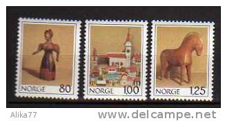 NORVEGE      Neuf **     Y. Et T.  N° 743 à 745         Cote: 1,50 Euros - Neufs