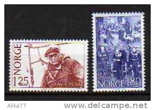 NORVEGE      Neuf **     Y. Et T.  N° 729 Et 730         Cote: 2,25 Euros - Unused Stamps