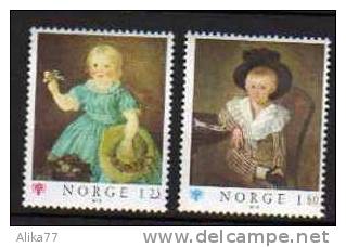 NORVEGE      Neuf **     Y. Et T.  N° 749 Et 750         Cote: 1,75 Euros - Neufs