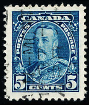 Canada (Scott No. 221 - Roi / George V / King) (o) TB / VF - Oblitérés