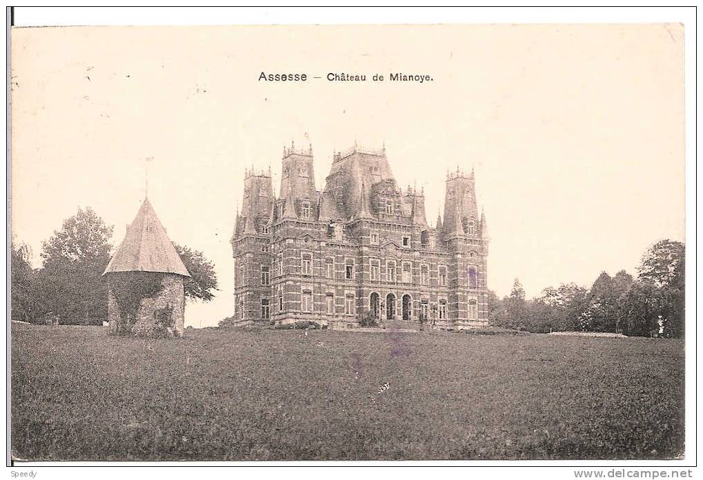 ASSESSE   Chateau De MIANOYE  1920 - Assesse