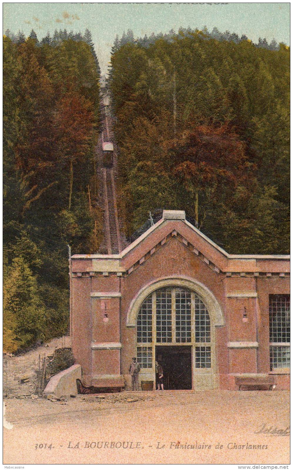 63 La Bourboule Le Funiculaire De Charlannes Animée - Kabelbanen