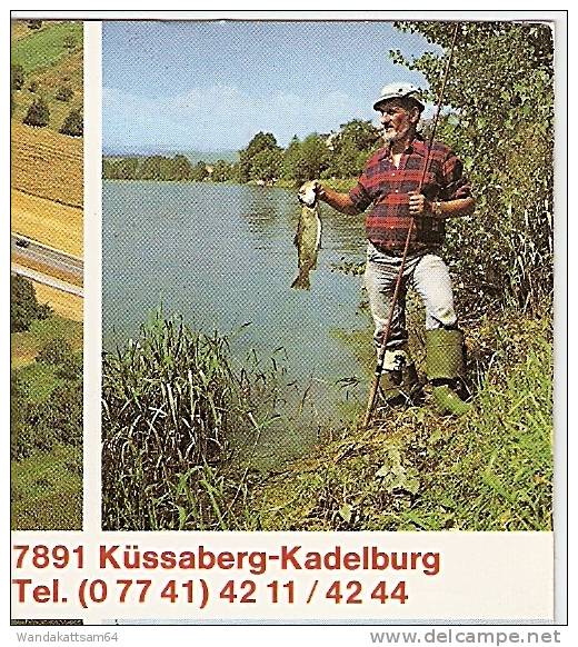 AK 7891 Küssaberg-Kadelburg Mehrbild 5 Bilder Camping Hochrhein Angler 30.7.79-17 7891 KÜSSABERG A Nach 729 Freudenstadt - Waldshut-Tiengen