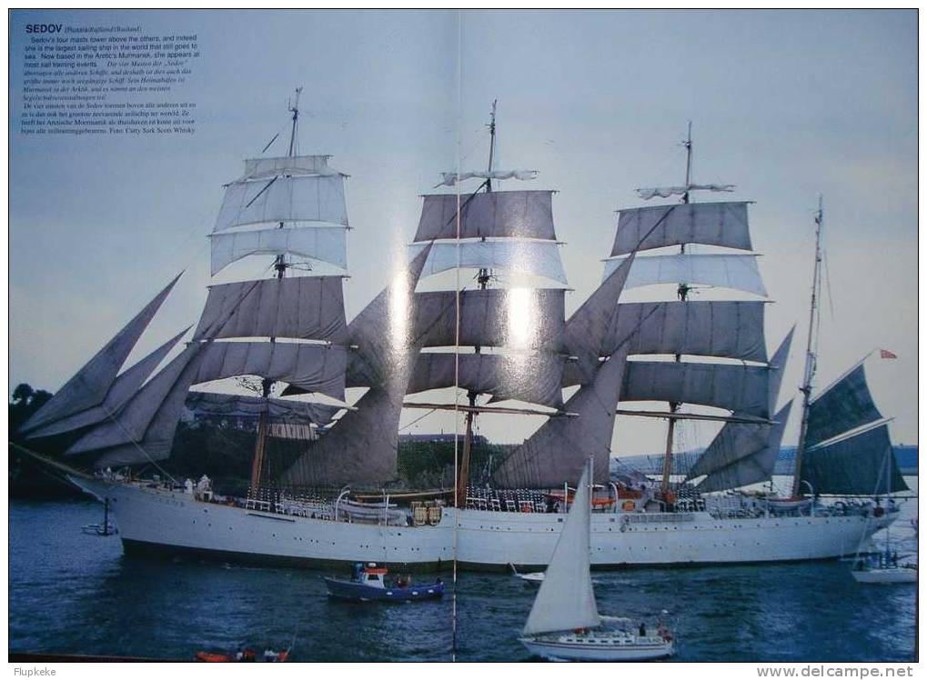 ZB 95 Cutty Sark Tall Ship´s Race 1995 Official Programme In English, Nederlands, Deutsch Viste Des Grand Voiliers ZB 95 - Histoire