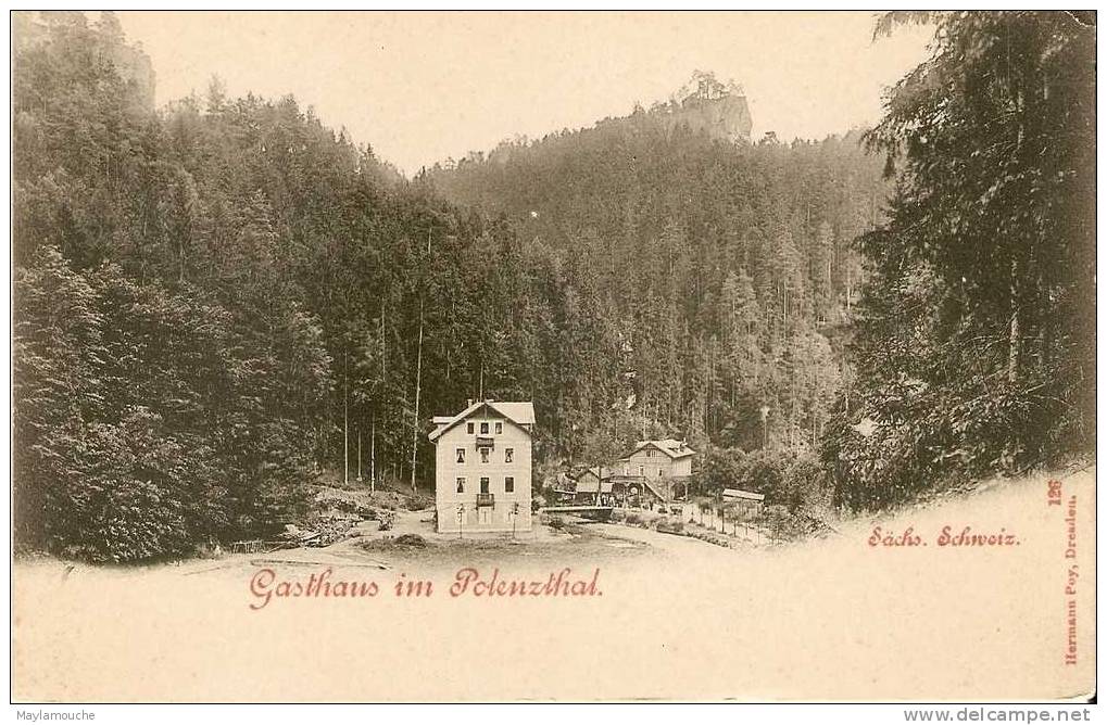 Polenzthal - Hohnstein (Saechs. Schweiz)