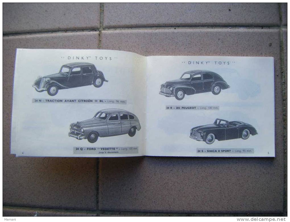 Catalogue -dinky Toye  - 1954 Editions Atlas-15 Pages - Autres & Non Classés