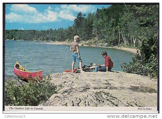 CANADA - The Outdoor Life In Canada - Cartoline Moderne