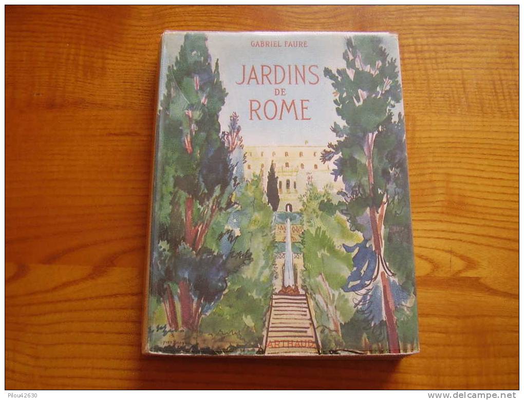 Guide Artaud Des JARDINS De ROME Avec Sa Carte - Ohne Zuordnung