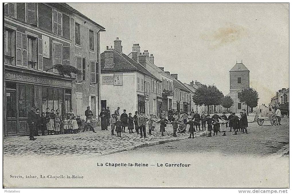 LA CHAPELLE LA REINE  LE CARREFOUR 1907 - La Chapelle La Reine