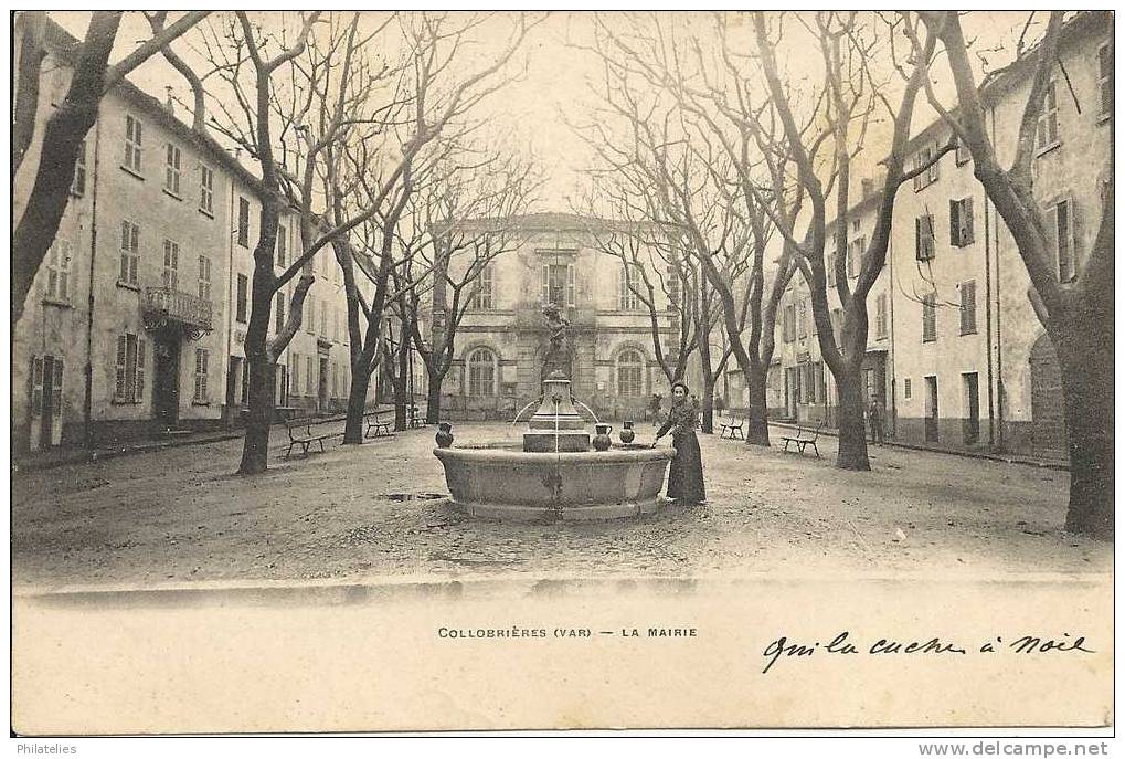 COLLOBRIERES LA MAIRIE 1904 - Collobrieres