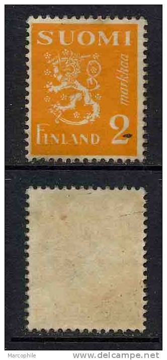 FINLANDE / 1942 - 2 M. ORANGE  # 257 * - Ungebraucht