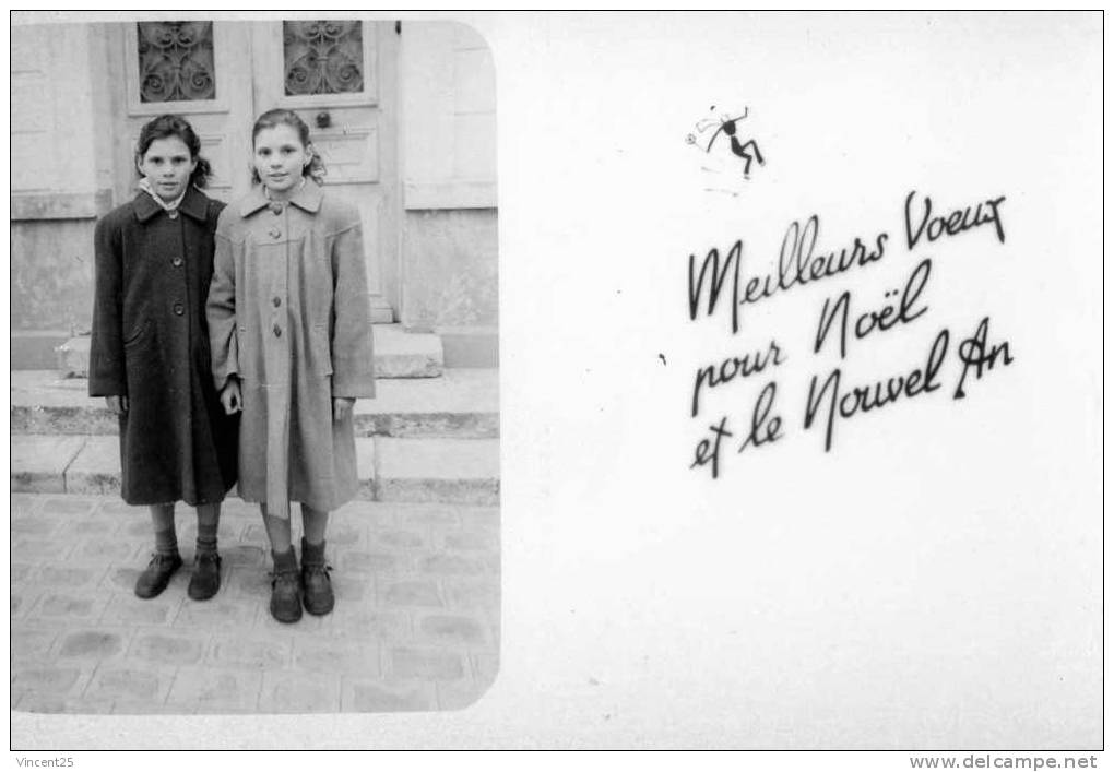 PHOTOS  DU NOUVEL AN Certainement  ORMESSON SUR MARNE (cartes Achetees Ensemble) Madame Toulelle - Ormesson Sur Marne