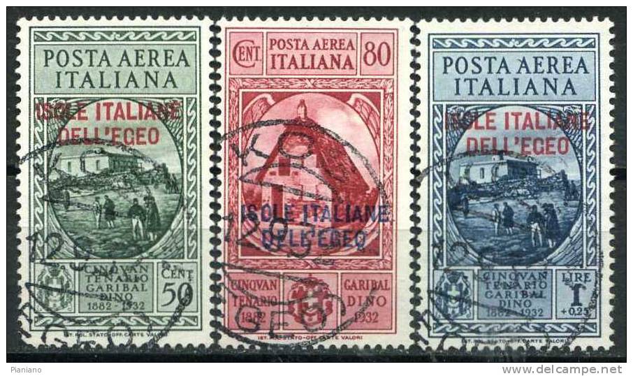 PIA - EGEO - 1932 : Cinquantenario Di Garibaldi - (SAS  P.A. 14-20) - Ägäis